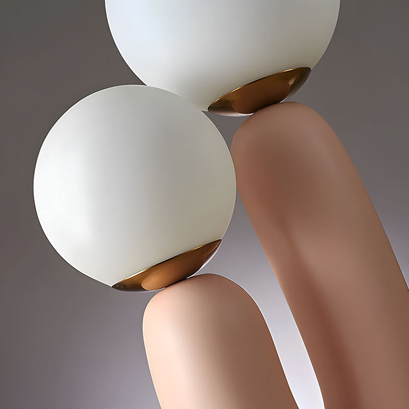 TwoLight | Lampe De Table Moderne À Double Globe | Valuna