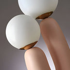 TwoLight | Lampe De Table Moderne À Double Globe | Valuna