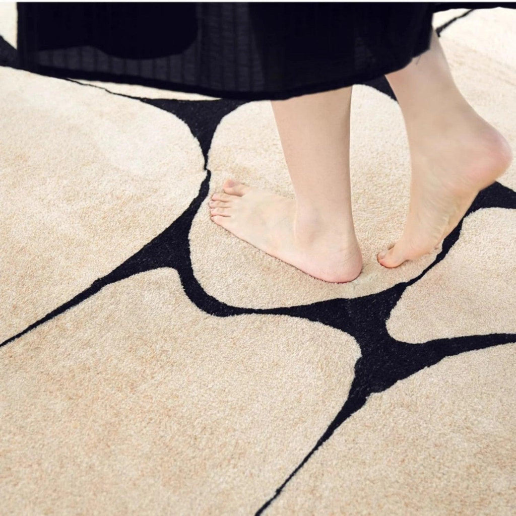 Paris Luxe | Tapis Rond De Style Français Élégant Et Raffiné | Valuna