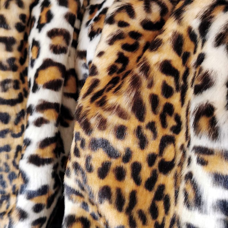 Leopard Luxe | Couverture En Fausse Fourrure Fine Élégante | Valuna