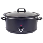 Mijoteuse 6,5L En Céramique | Avec Couvercle En Verre Trempé | Valuna