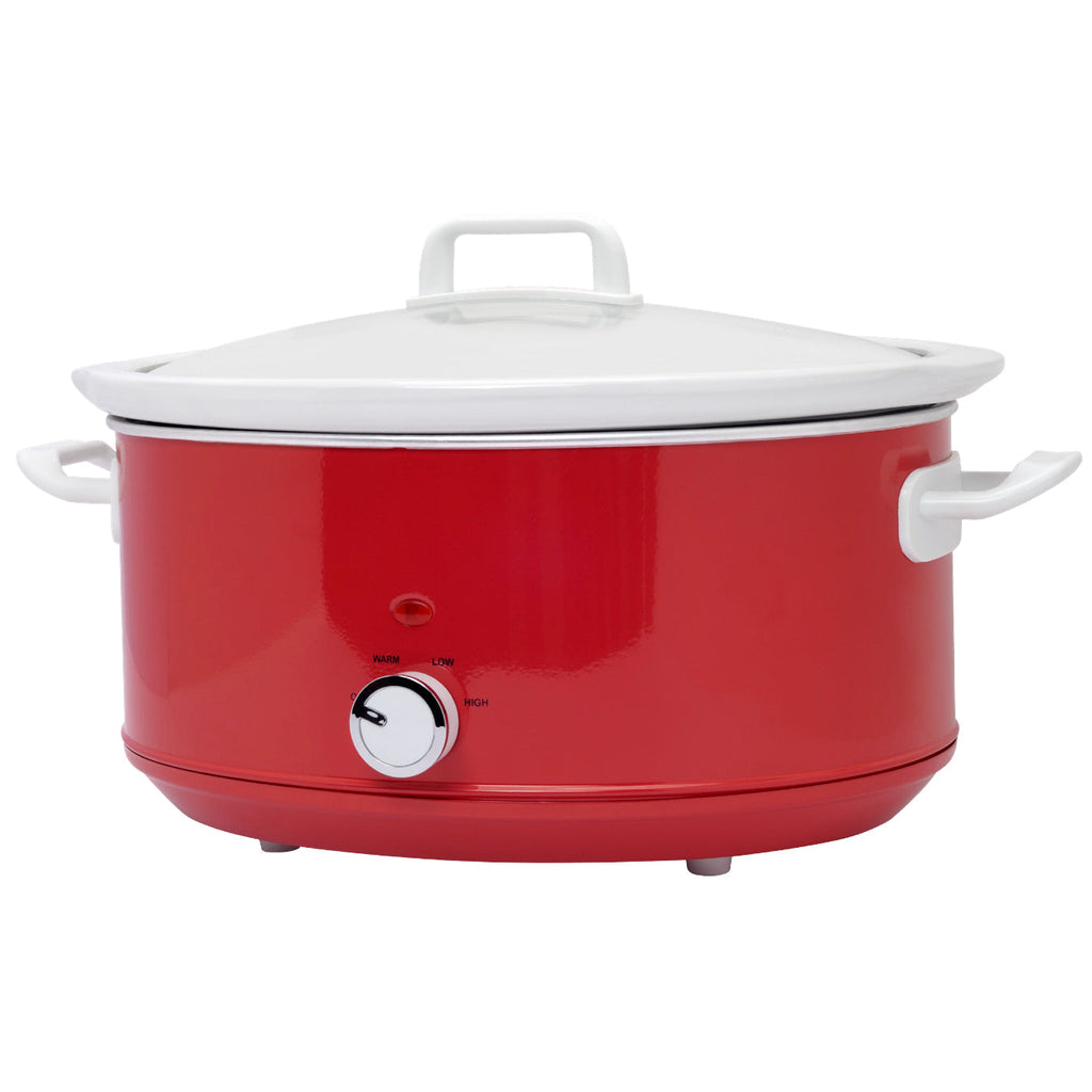 Mijoteuse 6,5L En Céramique | Avec Couvercle En Verre Trempé | Valuna