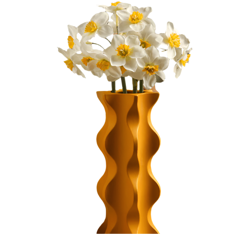 Harmony | Vase Minimaliste En Céramique Pour Arrangements Floraux Raffinés | Valuna