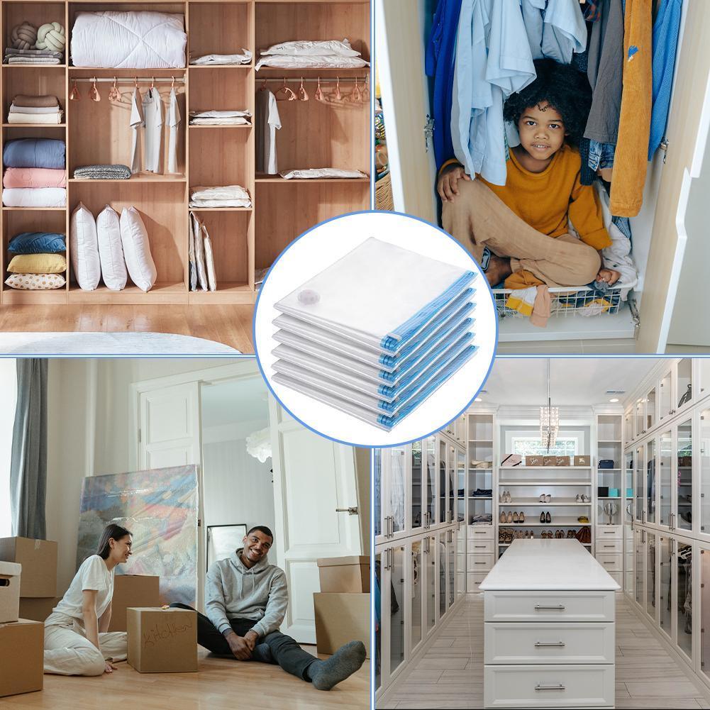 Sacs Sous Vide Extra Grands | Rangement Optimisé Pour Vêtements Et Textiles | Valuna