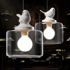 BirdGlow | Lampe Suspendue Oiseau – Élégance Naturelle & Lumière Douce | Valuna
