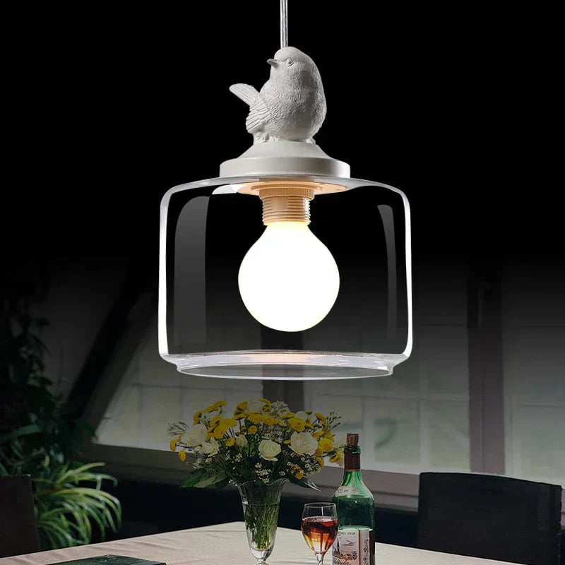 BirdGlow | Lampe Suspendue Oiseau – Élégance Naturelle & Lumière Douce | Valuna