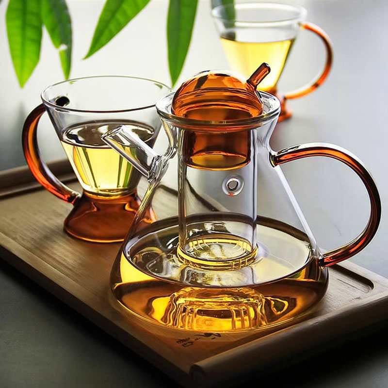 NordicTea | Théière Et Tasse En Verre Pour Infusions Élégantes | Valuna