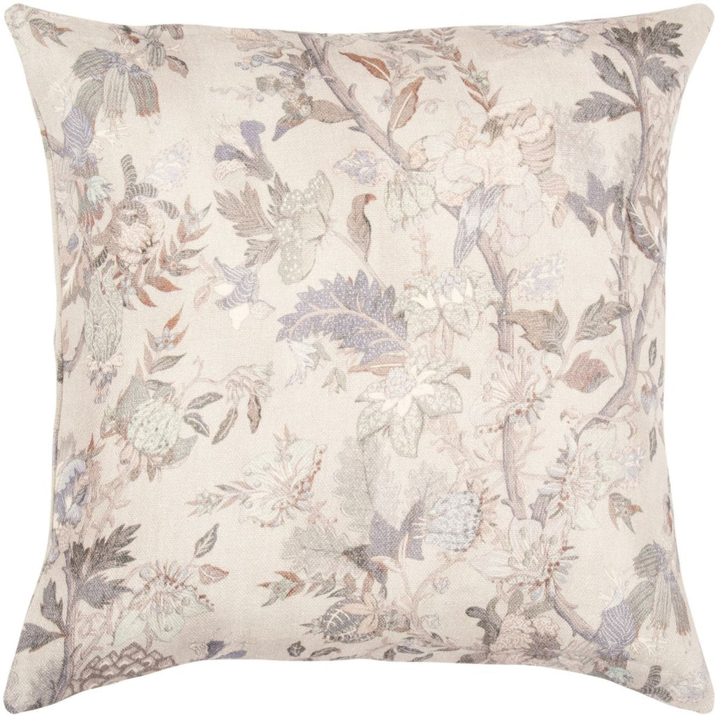 Lin Fleuri | Housse De Coussin Élégante Pour Décoration | Valuna