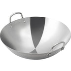 Wellington | Wok En Acier Inoxydable Disponible En 4 Tailles Pour Tous Types De Cuisson | Valuna