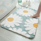 DaisyBloom | Tapis De Bain Fleur De Marguerite – Douceur & Confort | Valuna