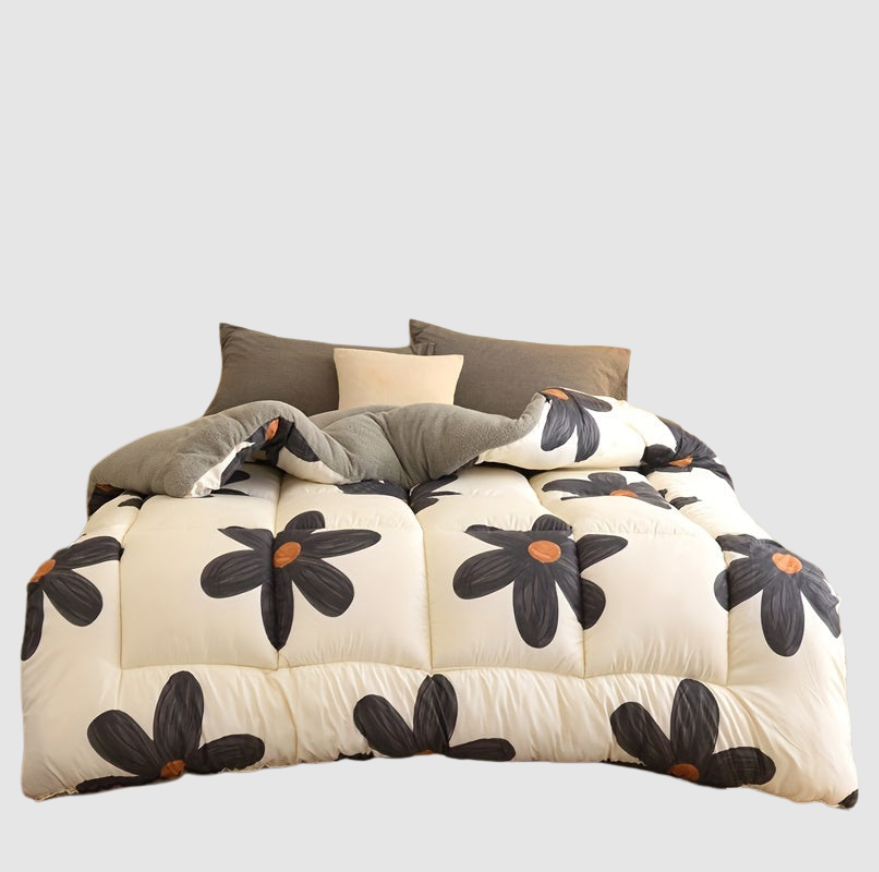 SoftPetals | Élégant Blomster Linge de Lit | Valuna