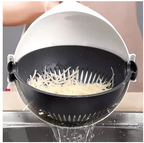 FlexiCut Coupe‑Légumes et Fruits 9-en‑1 | Mandoline Multifonction avec Panier Rotatif | Valuna