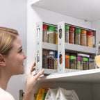 SpiceTwist | Lot De 2 Rangement À Épices Coulissants Et Pivotants 90° – Livraison Offerte | Valuna