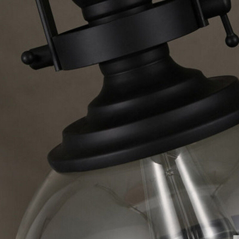 VerreLustre | Chandelier En Verre Et Fer De Style Contemporain | Valuna