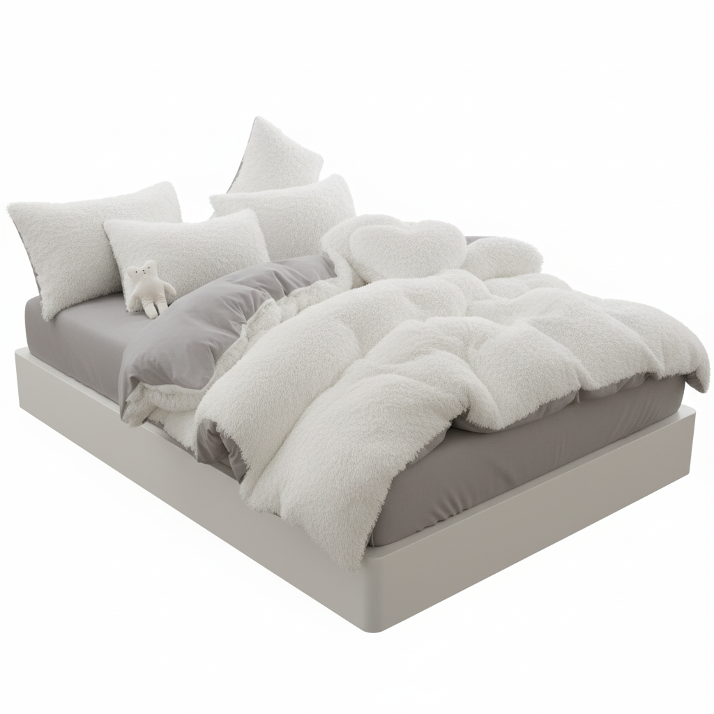 Velours Doux | Housse De Couette Pour Lit Double Confortable | Valuna