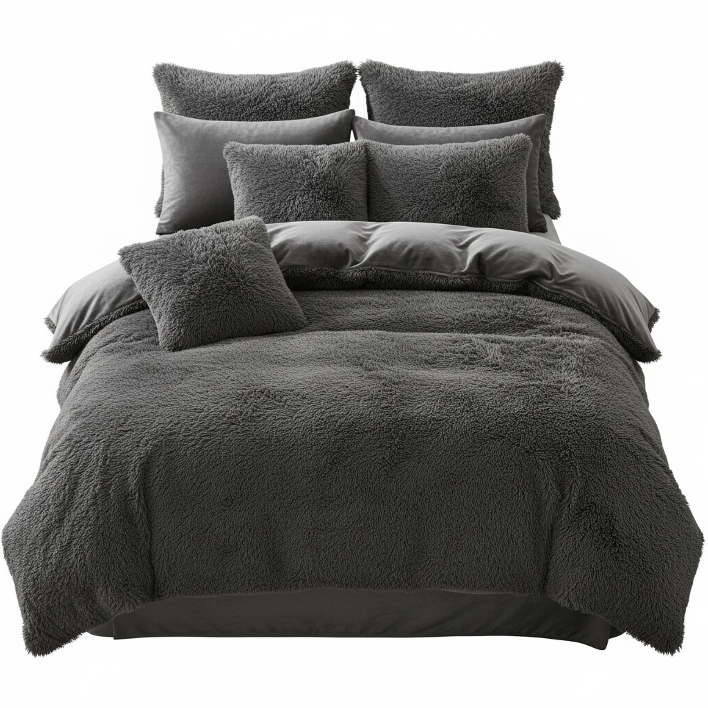 Velours Doux | Housse De Couette Pour Lit Double Confortable | Valuna