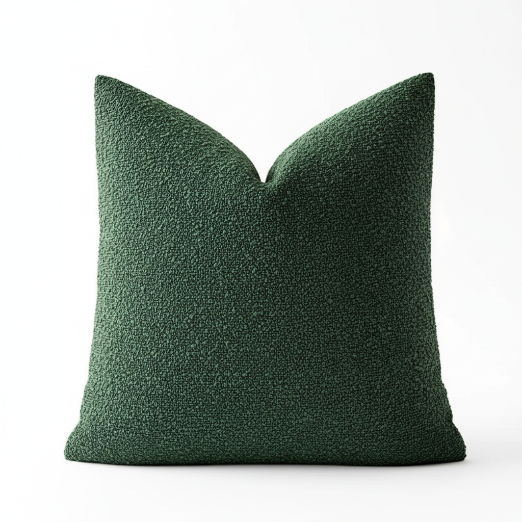 Tulum Bouclé | Housse De Coussin Décorative Élégante | Valuna