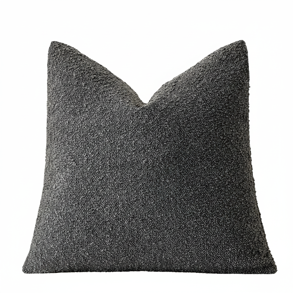 Tulum Bouclé | Housse De Coussin Décorative Élégante | Valuna