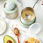 Moulin 2-en-1 Manuel & Électrique en Acier Inoxydable | Pour Épices & Poivre | Valuna