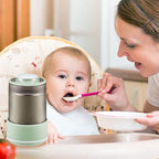 Moulin 2-en-1 Manuel & Électrique en Acier Inoxydable | Pour Épices & Poivre | Valuna