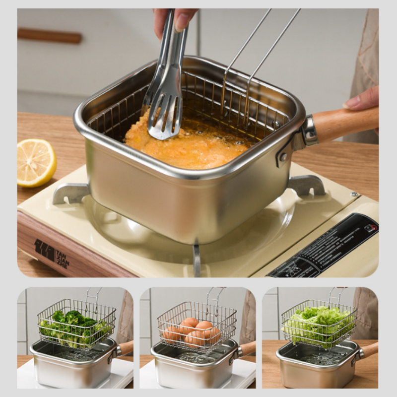 Set Multifonction 5-en-1 | Frite, Vapeur, Sauce & Filtrez Facilement | Valuna