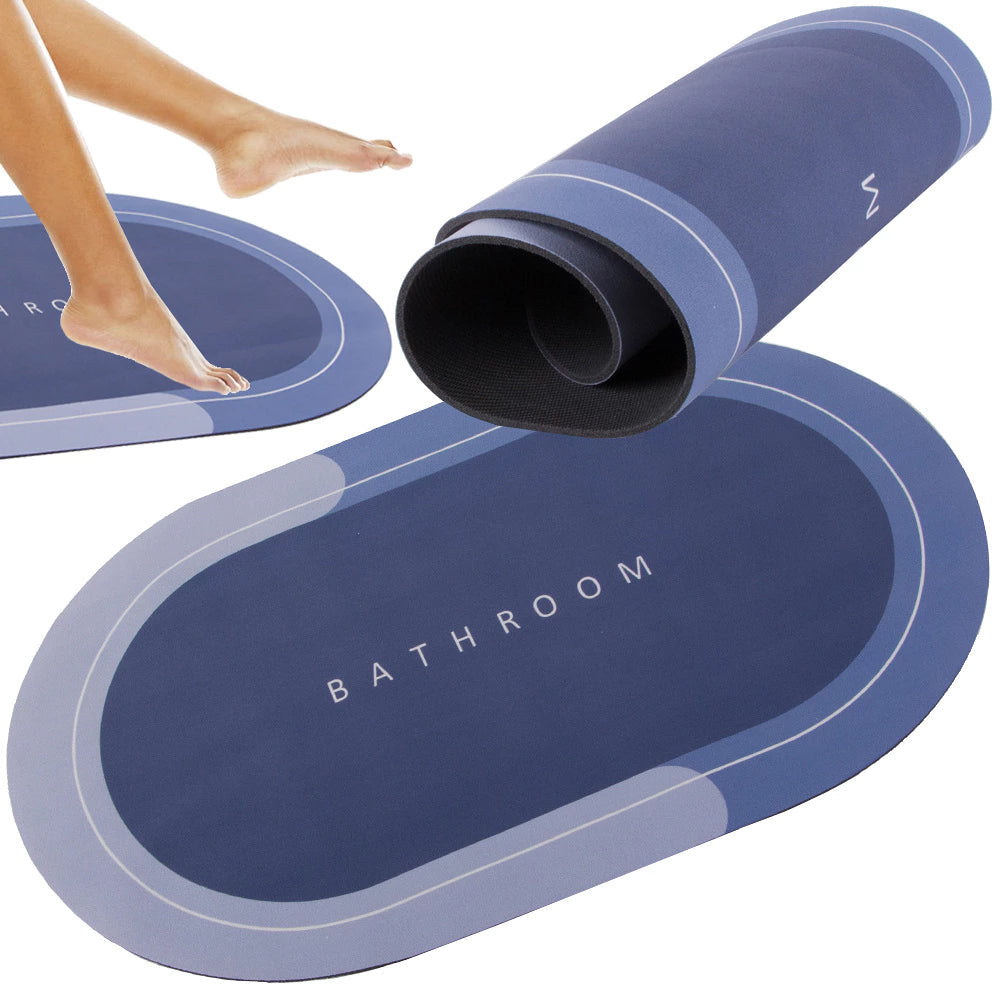 Tapis De Salle De Bain Antidérapant | Séchage Rapide Et Sécurité | Valuna
