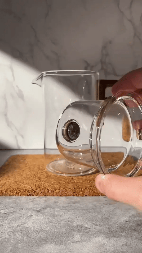 Théière Magique Elixira | Verrerie Élégante pour Infusion de Thé | Valuna