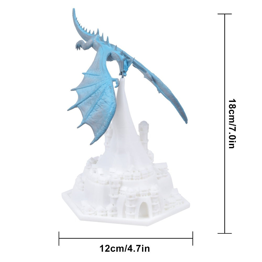 Dragon Light 3D | Lampe De Table Rechargeable – Lumière Magique De Nuit | Valuna