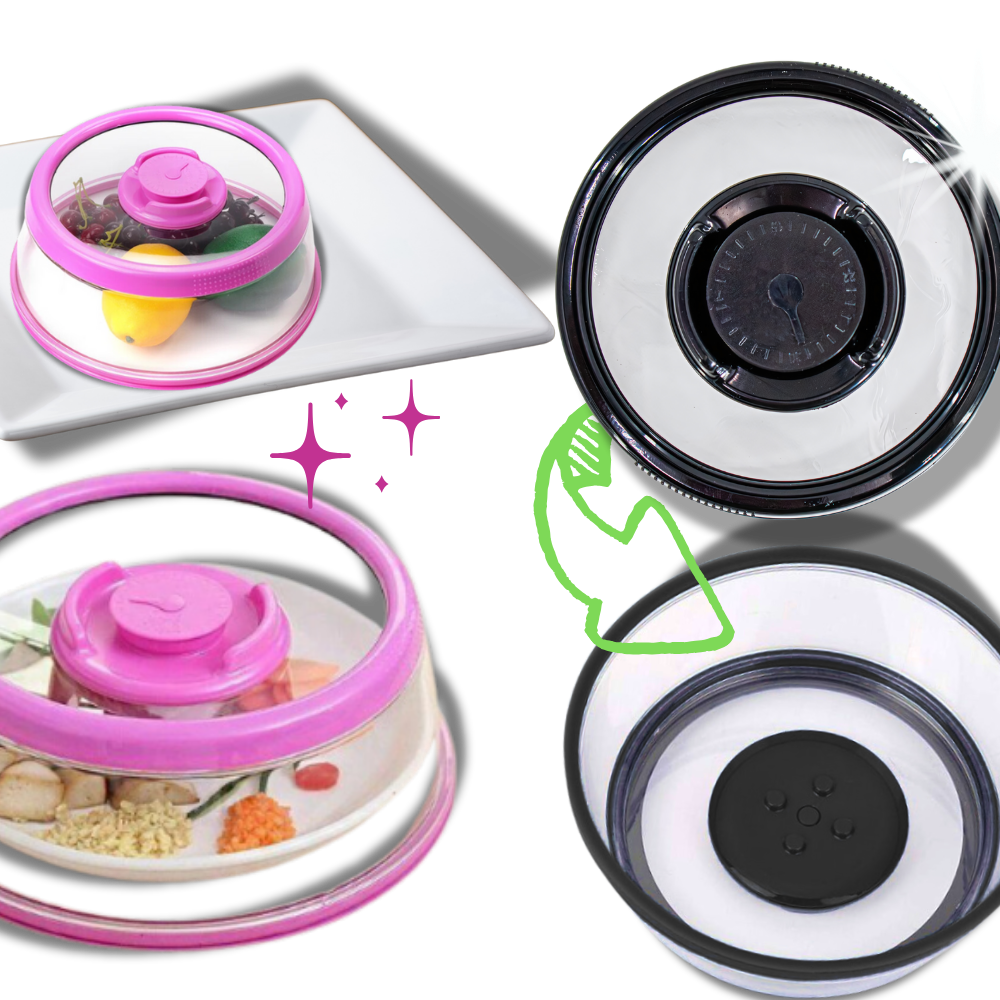 VacuuSeal Bouchon Universel Sous‑Vide | Capuchon Hermétique pour Fraîcheur Prolongée | Valuna