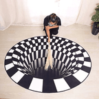 Illusion3D | Tapis 3D Décoratif – Effets Visuels Immersifs & Confort | Valuna