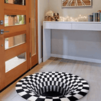 Illusion3D | Tapis 3D Décoratif – Effets Visuels Immersifs & Confort | Valuna