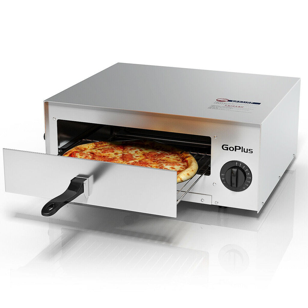Four à Pizza de Comptoir 1450 W | Four à 12″ en Acier Inox | Valuna