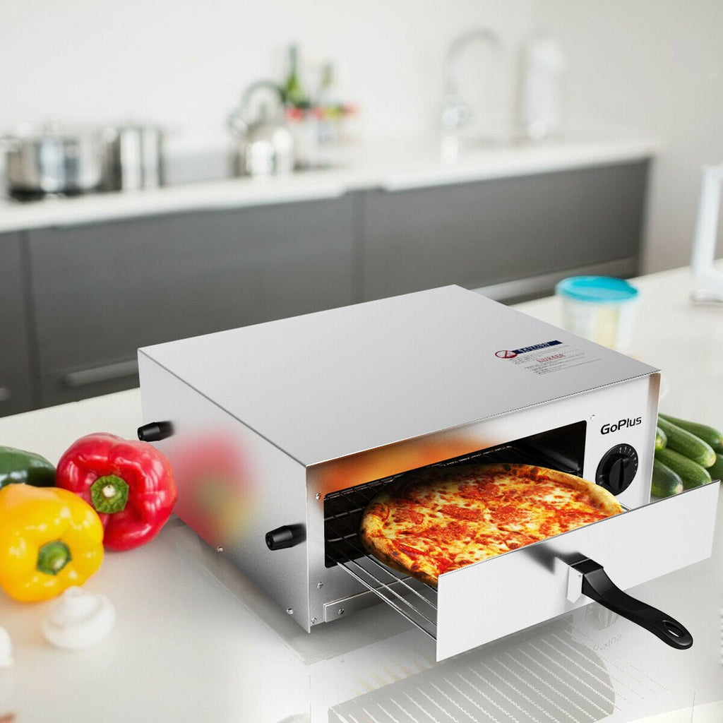 Four à Pizza de Comptoir 1450 W | Four à 12″ en Acier Inox | Valuna