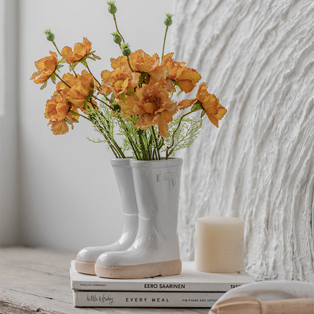 Bootique | Vase En Céramique Inspiré Des Bottes En Caoutchouc | Valuna